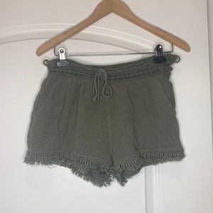 Aerie Crochet Shorts